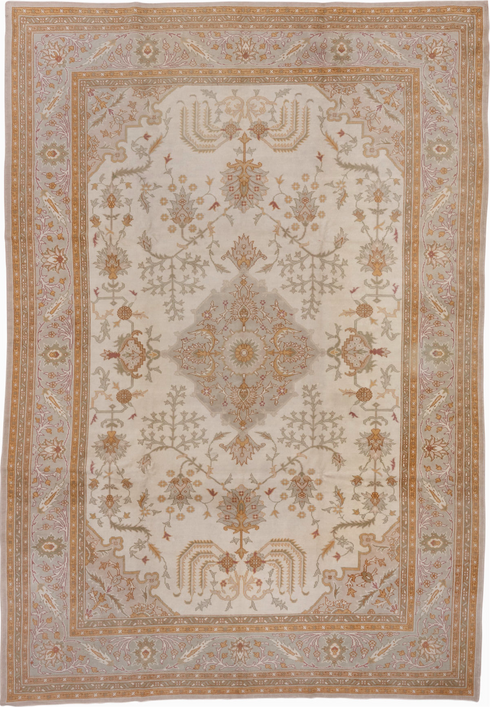 Antique Oushak Area Rug (8' x 11')